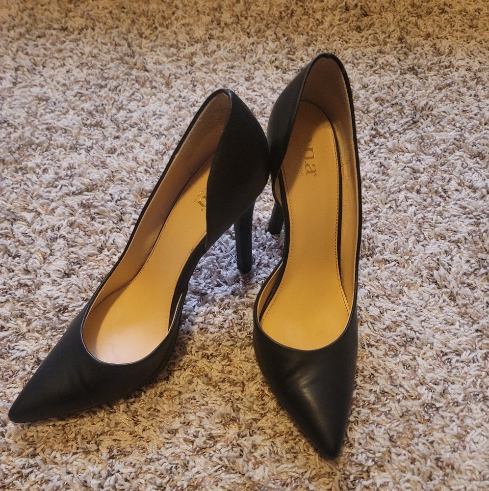 Size 10 Black ANA high heels